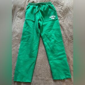 White Fox Boutique Vibrant Green Sweats